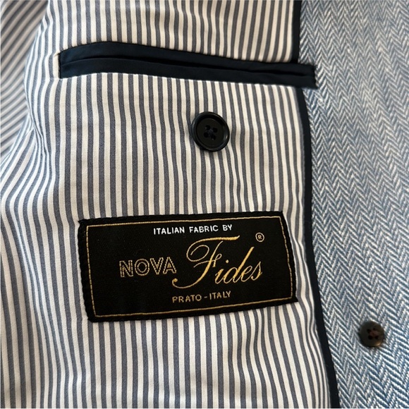 J Crew Linen/Cotton Bristol Blazer Size 0 - Picture 2 of 5